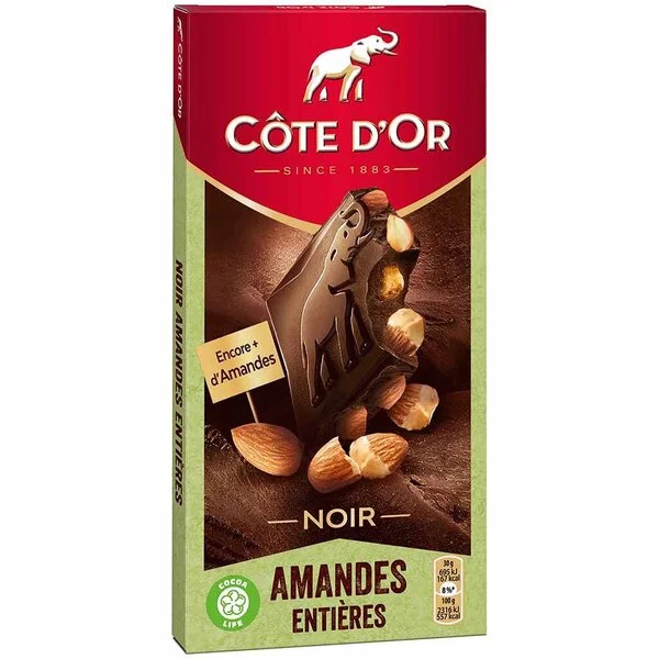 Côte d’or noir amandes