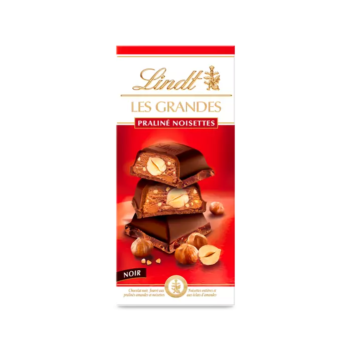 Lindt les grandes noir 225g