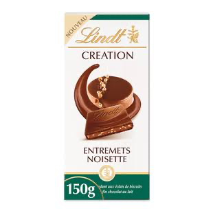 Lindt creation entremerts noisettes